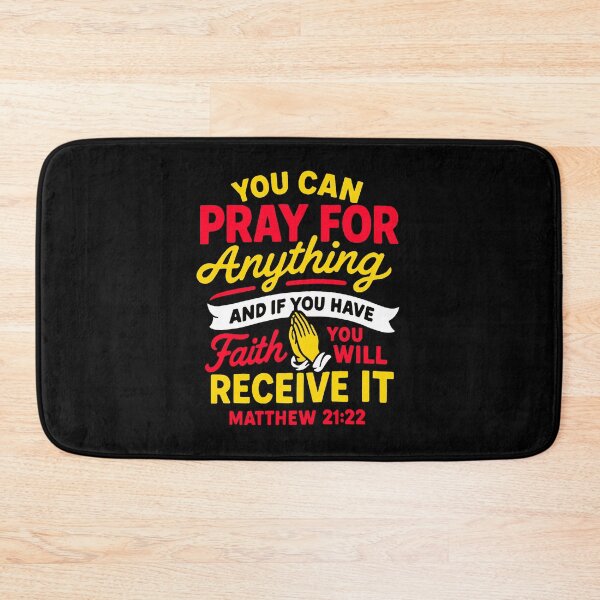 Item preview, Matthew 21:22 You Can Pray For Anything  designed and sold by plushism.