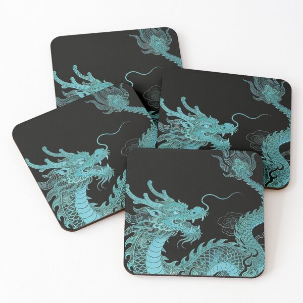 Item preview, Celestial Cyan Dragon Spirit of the East designed and sold by zzz888.