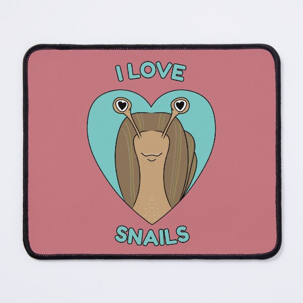Item preview, I LOVE SNAILS Cute Gift for Snail Lovers designed and sold by HugSomeNettles.