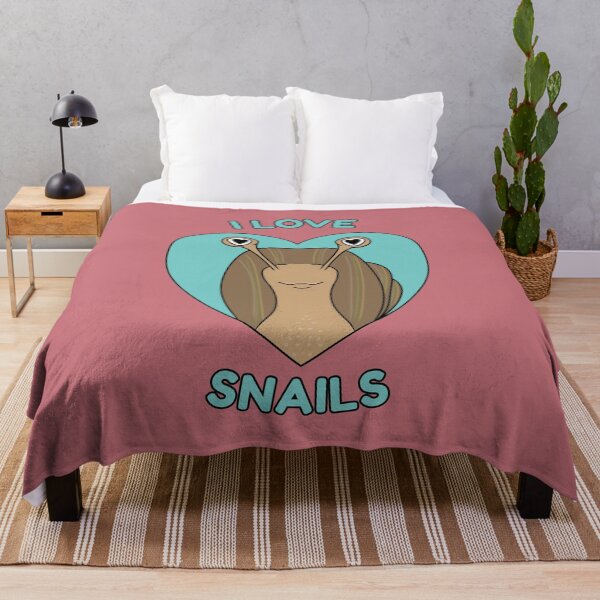 Item preview, I LOVE SNAILS Cute Gift for Snail Lovers designed and sold by HugSomeNettles.