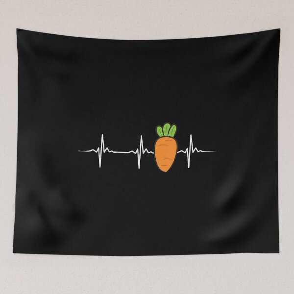 Item preview, Carrot Heartbeat Vegetable Funny Carrot designed and sold by LavetaCatherine.