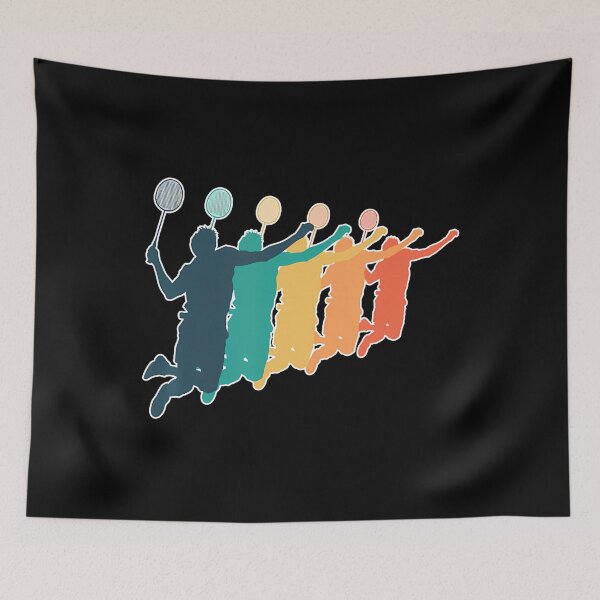 Item preview, Badminton Retro Racket designed and sold by KristinTara.