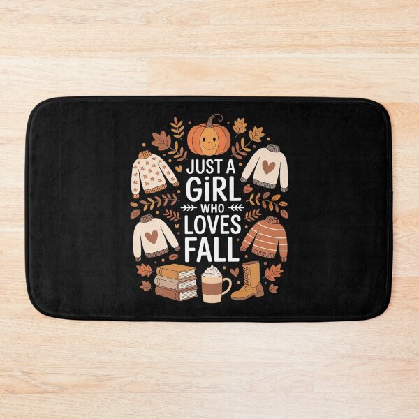 Item preview, Just Girl Who Loves Fall Pumpkin Spice Leaves Autumn designed and sold by Rotasiin.
