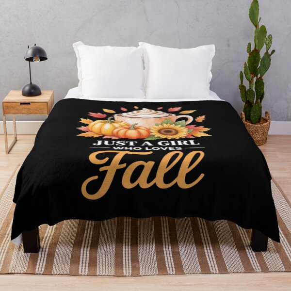 Item preview, Just Girl Who Loves Fall Season Pumpkin Spice Leaves Autumn designed and sold by Rotasiin.