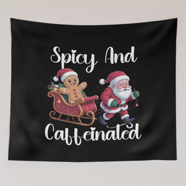 Item preview, Spicy And Caffeinated Coffee Women Gingerbread Christmas  designed and sold by ManiaGrania.
