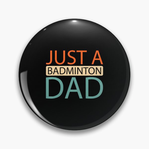 Item preview, Shuttlecock Racquet Court - Player Team Just A Badminton Dad designed and sold by FlorenceNorma.