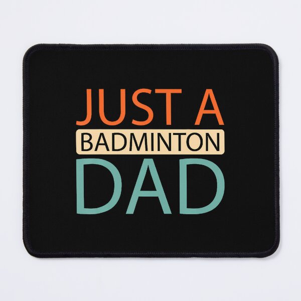 Item preview, Shuttlecock Racquet Court - Player Team Just A Badminton Dad designed and sold by FlorenceNorma.