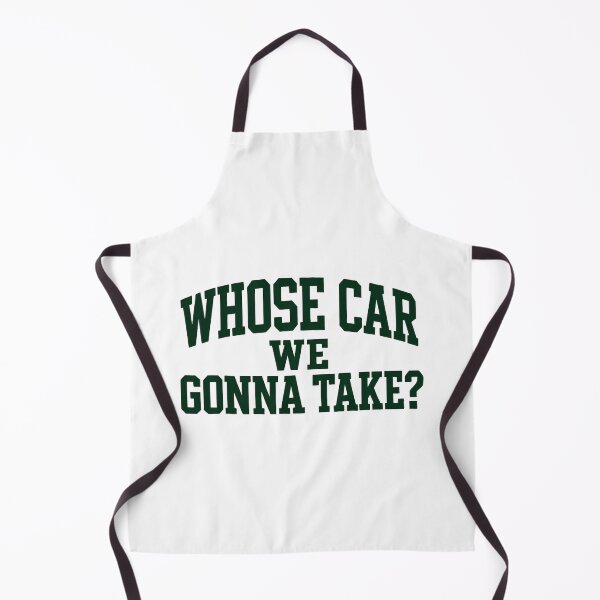 Item preview, Whose Car We Gonna Take Arched Retro Quote designed and sold by clarabersetart.