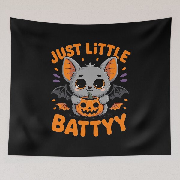 Item preview, Just Little Batty Cute Halloween Spooky Bat designed and sold by Rotasiin.