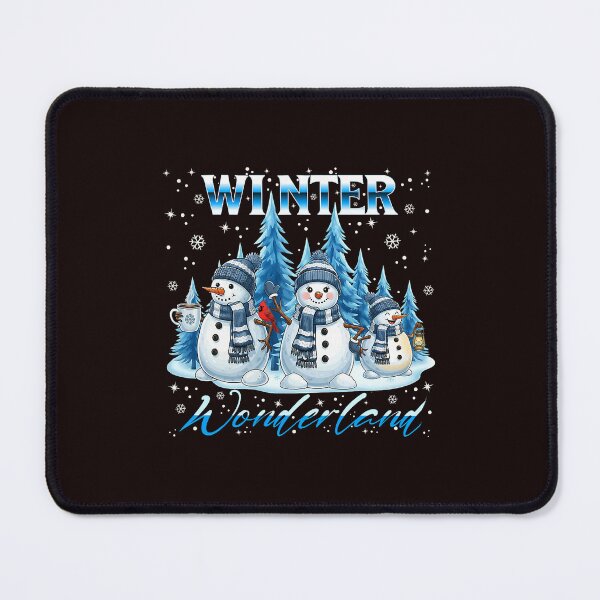 Item preview, Winter Wonderland Snowman Family Cozy Frosty Scene designed and sold by cosettacir6382.