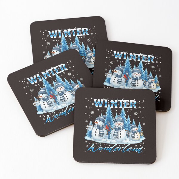 Item preview, Winter Wonderland Snowman Family Cozy Frosty Scene designed and sold by cosettacir6382.