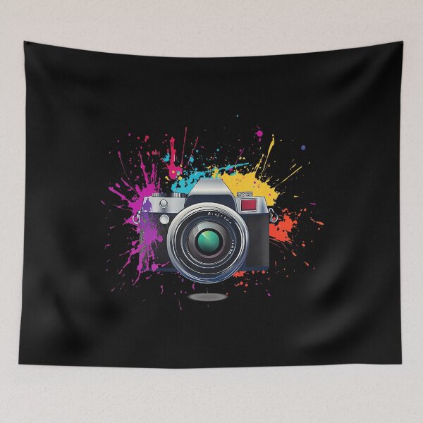 Item preview, Bright Colors And Camera For A Creative Touch designed and sold by RebeccaCelia.