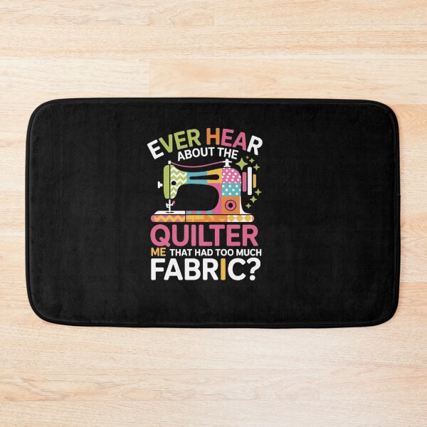 Item preview, Quilt Sewing Machine Quilter Too Much Fabric Quilting  designed and sold by ReadySide.