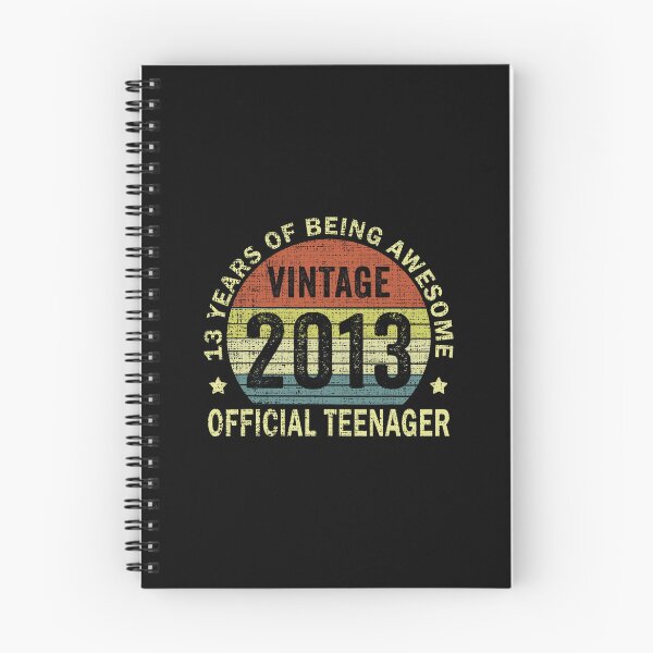 Item preview, Vintage 2013 Official Teenager Retro Circle Badge designed and sold by clarabersetart.