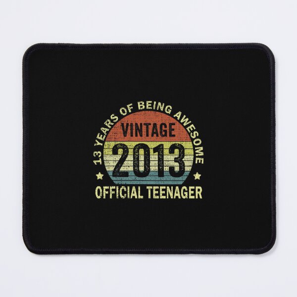 Item preview, Vintage 2013 Official Teenager Retro Circle Badge designed and sold by clarabersetart.