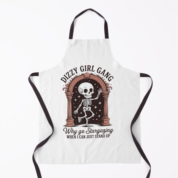 Item preview, POTS Awareness Skeleton Dizzy Girl A Gang Why Go Stargazing designed and sold by estellaken.