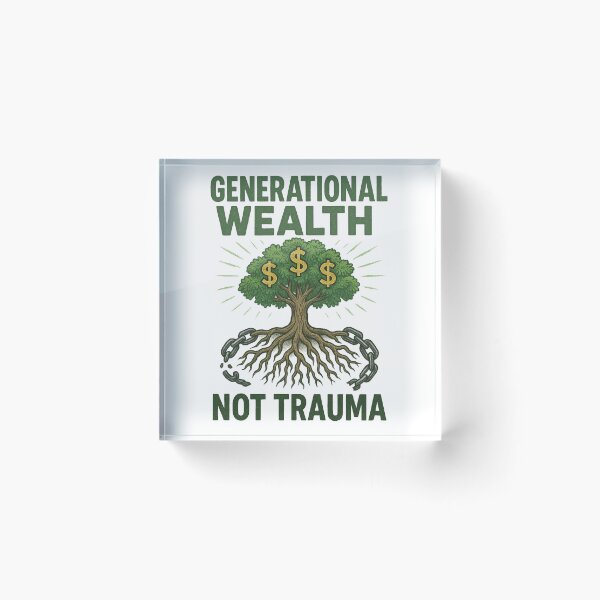 Item preview, Generational Wealth Not Trauma Family Tree Legacy   designed and sold by Compound Money.