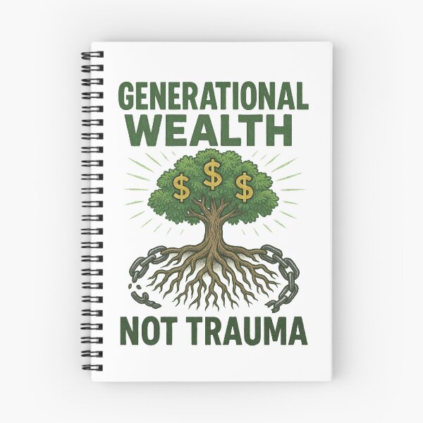 Item preview, Generational Wealth Not Trauma Family Tree Legacy   designed and sold by Compound Money.