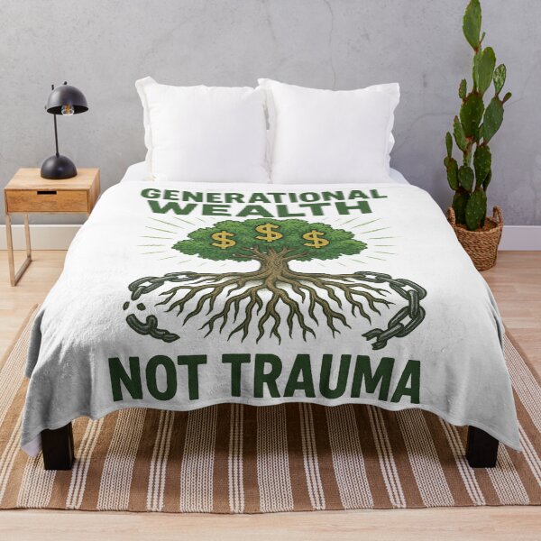 Item preview, Generational Wealth Not Trauma Family Tree Legacy   designed and sold by Compound Money.
