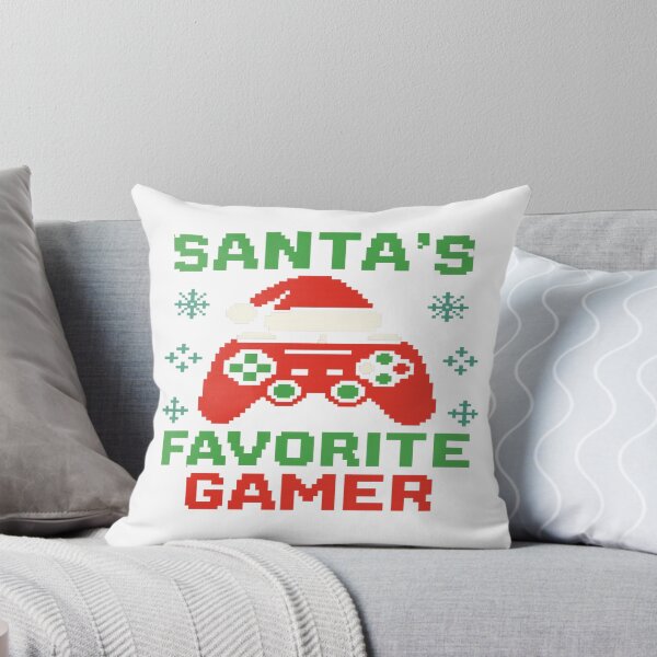 Item preview, Retro Gamer Christmas – Pixel Santa at the Console designed and sold by QubZone.
