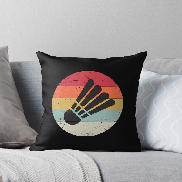 Item preview, Retro Shuttlecock Vintage Badminton Player Coach Sports Team designed and sold by FlorenceNorma.