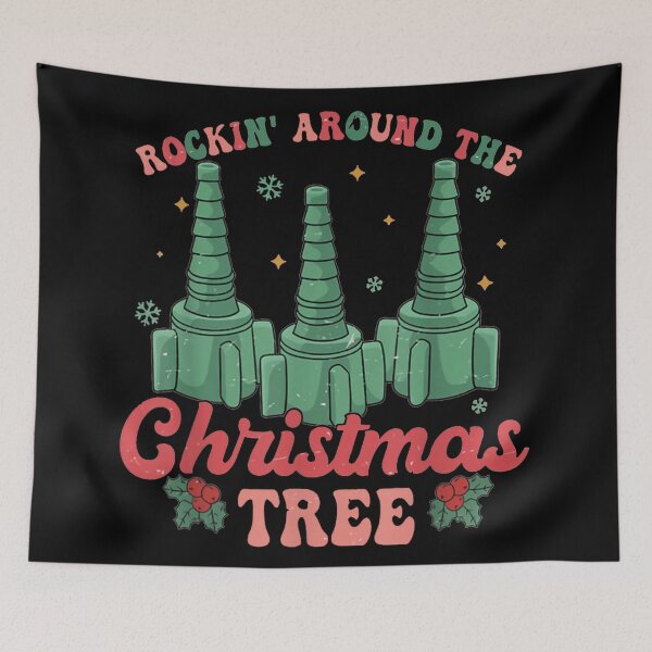 Item preview, Rockin Around The Christmas Tree Shotgun Shells Hunter Quote designed and sold by DorikoKazan.