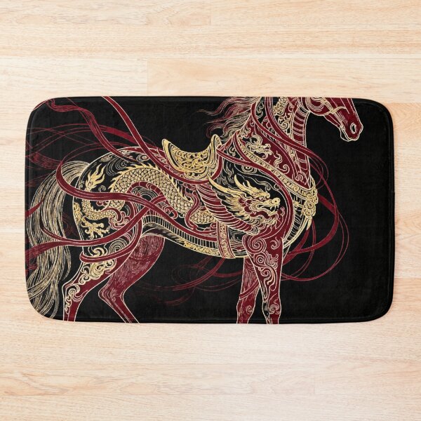 Item preview, Imperial Crimson Steed with Golden Dragon Spirit designed and sold by zzz888.