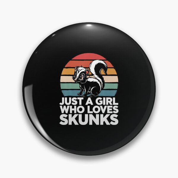 Item preview, Skunk Just A Girl Who Loves Skunks designed and sold by RebeccaCelia.
