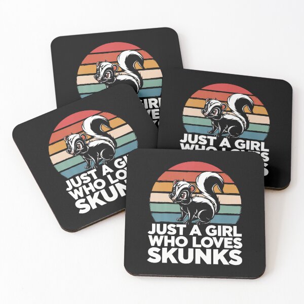 Item preview, Skunk Just A Girl Who Loves Skunks designed and sold by RebeccaCelia.