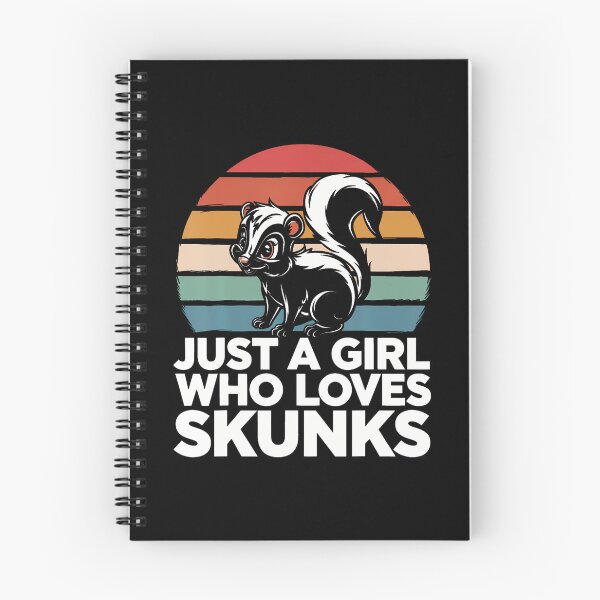Item preview, Skunk Just A Girl Who Loves Skunks designed and sold by RebeccaCelia.