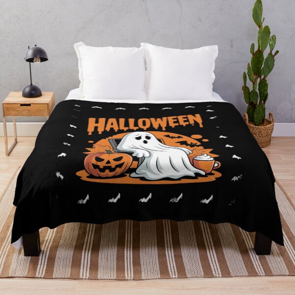 Item preview, Just Waiting For Halloween Ghost Spooky Summer Vacation designed and sold by skanderio.