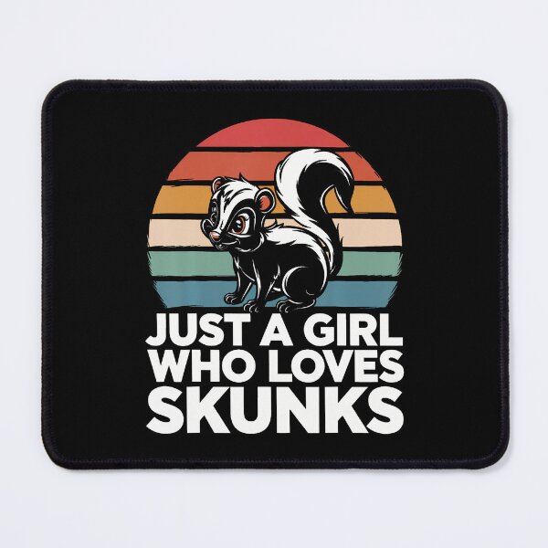 Item preview, Skunk Just A Girl Who Loves Skunks designed and sold by RebeccaCelia.