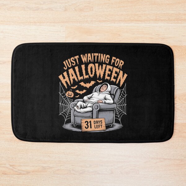 Item preview, Just Waiting For Halloween Napping On The Coach designed and sold by skanderio.
