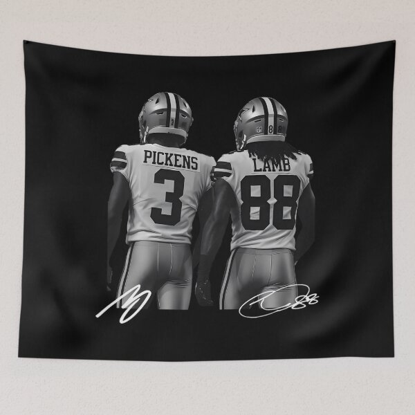 Item preview, George Pickens and Ceedee Lamb,  Dallas Cowboys designed and sold by LilianChampl.