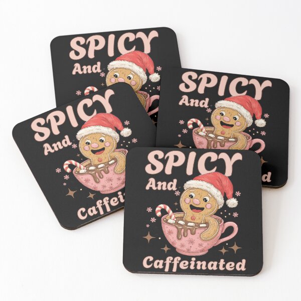 Item preview, Spicy And Caffeinated Coffee Women Gingerbread Christmas  designed and sold by ManiaGrania.