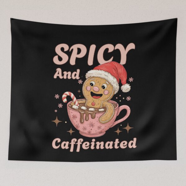 Item preview, Spicy And Caffeinated Coffee Women Gingerbread Christmas  designed and sold by ManiaGrania.