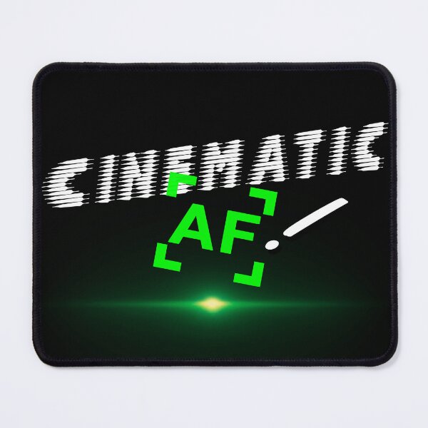 Item preview, Cinematic AF! Funny Pun Slogan designed and sold by ParatPictures.