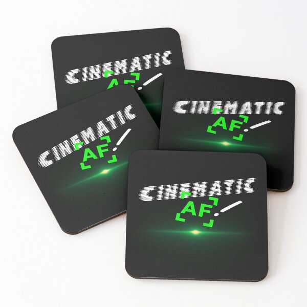 Item preview, Cinematic AF! Funny Pun Slogan  designed and sold by ParatPictures.