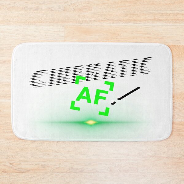 Item preview, Cinematic AF! Funny Pun Slogan  designed and sold by ParatPictures.