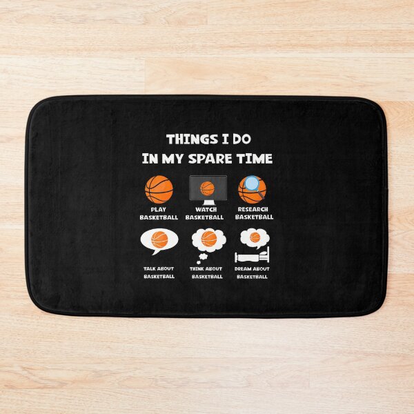 Item preview, Things I Do In My Spare Time Play Watch Basketball Joke designed and sold by KathleenEliza.
