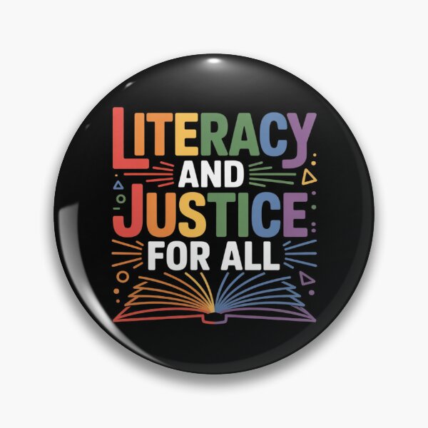 Item preview, Literacy And Justice For All 2  designed and sold by RoyTill0Art.
