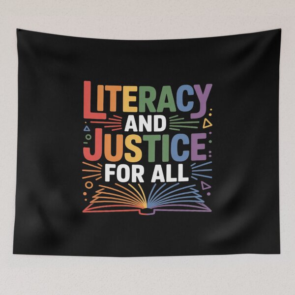 Item preview, Literacy And Justice For All 2  designed and sold by RoyTill0Art.