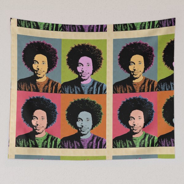 Item preview,  Custom  Andy Warhol portrait designed and sold by Nora Gad.