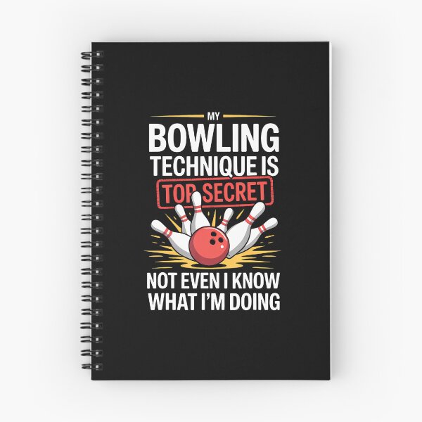 Item preview, My Bowling Technique Is Top Secret Funny Bowling Bowler designed and sold by LavetaCatherine.
