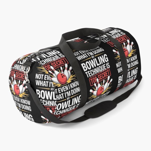 Item preview, My Bowling Technique Is Top Secret Funny Bowling Bowler designed and sold by LavetaCatherine.