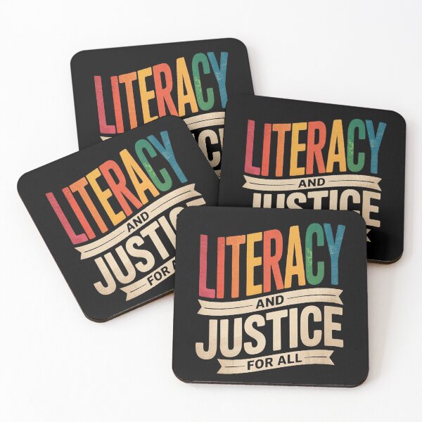 Item preview, Literacy And Justice For All 3  designed and sold by RoyTill0Art.