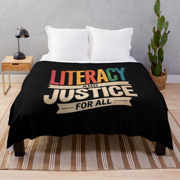 Item preview, Literacy And Justice For All 3 designed and sold by RoyTill0Art.