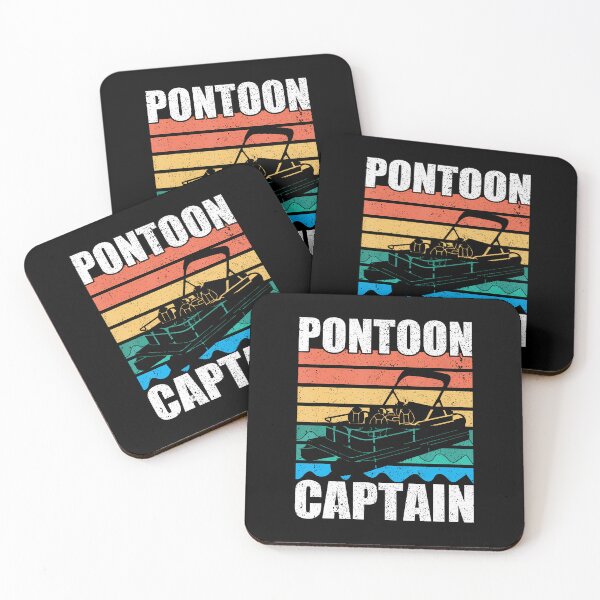 Item preview, Retro Funny Pontooning Boat Pontoon Captain designed and sold by KristinTara.