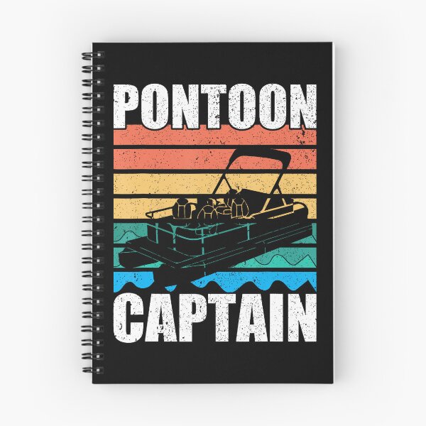 Item preview, Retro Funny Pontooning Boat Pontoon Captain designed and sold by KristinTara.