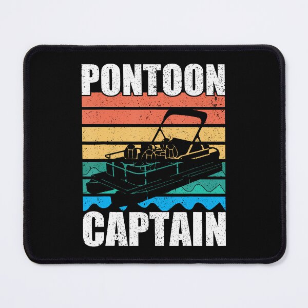 Item preview, Retro Funny Pontooning Boat Pontoon Captain designed and sold by KristinTara.